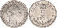 5 kr. 1858 A