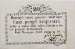 Rožňava (Rozsmyó) - 20 Krejcar 29.8.1849