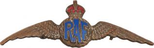 RAF - odznak přísl. vojenského letectva cca 1939 -