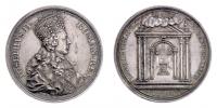 Oexlein - AR medaile na císařskou korunovaci 1764 -