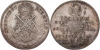 Větší peníz na korunovaci ve Frankfurtu 3.IV.1764 -