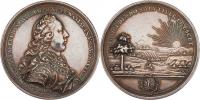 Oexlein - AR medaile na volbu císařem 1764 - poprsí