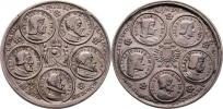 V.Maler - AR medaile na 10 císařů Habsbur.rodu 1594 -