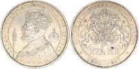 2 Kronor 1897 EB - Silver jubilee       KM 762
