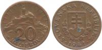 20 Haléř 1941 (CuZn)_R!