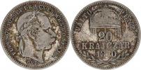 20 kr. 1870 GYF "R"