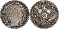 3 kr. 1846 A       "patina"_tém.