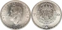 2 Kronor 1944 G         KM 815      Ag 400  14 g