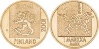 1 Marka 2001 M - poslední mince staré měny