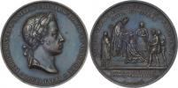 Manfredini - AE medaile na korunovaci v Miláně 1838 -