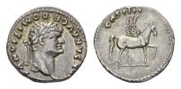 Domitian as Caesar 69-81  Denarius