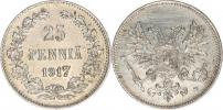 25 Penniä 1917 S         KM 6
