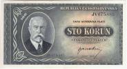 Československo 1945 - 1953, 100 Koruna b.l. (1945)