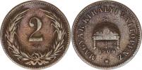 2 Fillér 1904 KB           "R"
