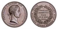 Schmitt - AE medaile na vydání ústavy 15.3.1848 -