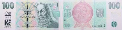 100 Kč 2018