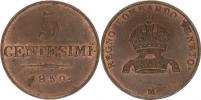 5 Centesimi 1850 M