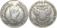 20 kr. 1830 B_nedor. prsní štítek