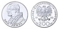 200 Zlotých 1982 - Jan Pavel II.