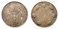 C.Maler - medaile na nástupnictví v Říši 1617 - cís.
