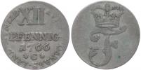 XII Pfennig 1766