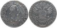 20 Krejcar 1830 C_st. po oušku  leštěný