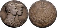 Marschall - svatební medaile 21.X.1911 - dvojportrét