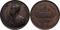 Frant. Rudolf Chaura - medaile na 50.narozeniny 1892