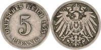 5 Pfennig 1895 G "R"