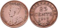 25 Cents 1917 C