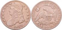 50 Cent 1832 - hlava Liberty