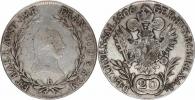 20 kr. 1806 B - říšská koruna