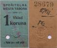 Tábor spořitelna města - 1 K.1914