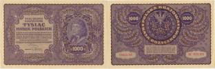 1 000 Marek Polskich 1919   I seria AK      Pick 29a