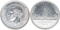 1 Dolar 1939 - královská návštěva