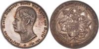 JS/Drentwett - AR medaile na 21.narozeniny 24.6.1883