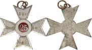 Pamětní kříž veteránů "Für Treue im Verein 25" - 25 let členství