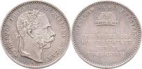 Menší maďarský peníz na korunovaci v Budíně 8.6.1867