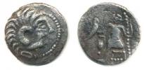 Ag barbarizovaná drachma typu Alexandra III.