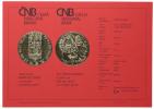 Karta (certifikát) pro minci 10000 Kč 1997 - pražský groš