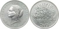 50 Gourdes 1981 R - F.A.O.          KM 149   Ag 925  20