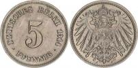 5 Pfennig 1914 J
