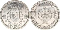 20 Escudos 1952            KM 11     Ag 720  10 g