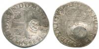 Douzain 1588 - kontramarka lilie  (král Polska 1573-74)