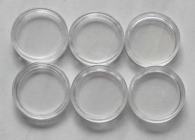 6 ks originálních kapslí pro mince Kulturní památky