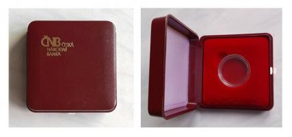 Originální etue s kapslí pro mince - Kulturní památky