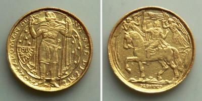 1 Dukát 1929 - Milenium sv. Václava - nízký náklad